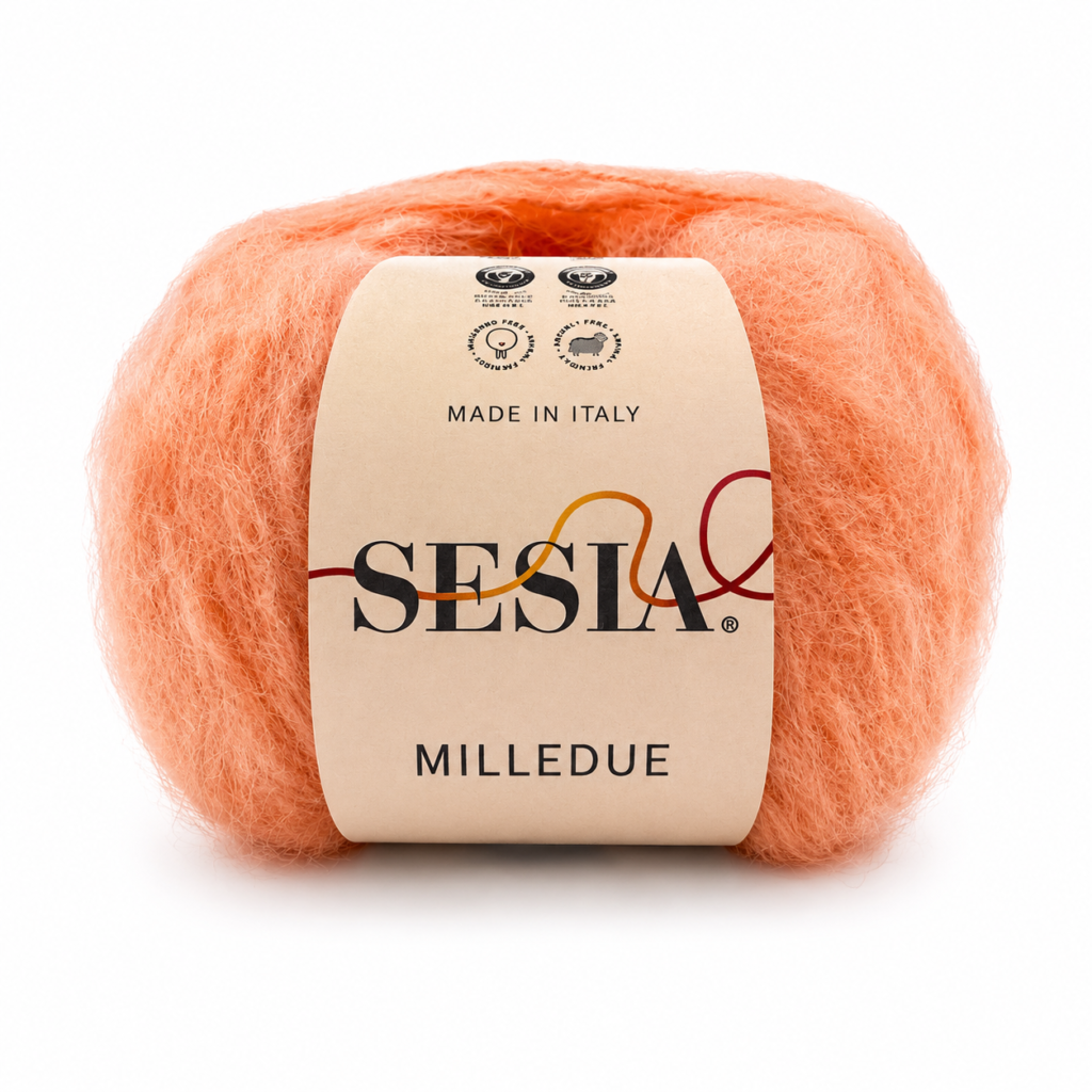 Fialto in misto lana e mohair rosa salmone