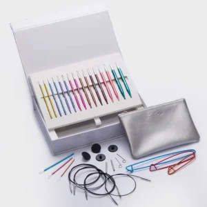 KnitPro Set ferri circolari intercambiabili Zing 3,5–8 mm